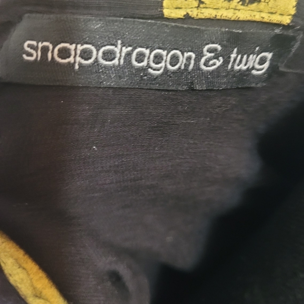 Snapdragon & Twig Abstract Button Down Tunic With Pockets Size Small - Picture 6 of 8